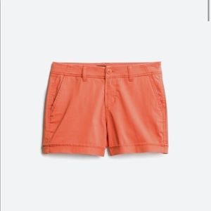 Women’s Liverpool Shorts. Size 8. Orange.